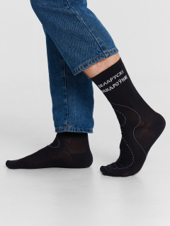 Носки Mark Formelle 107K-2731/24107K черный_рис.2731 - фото 5