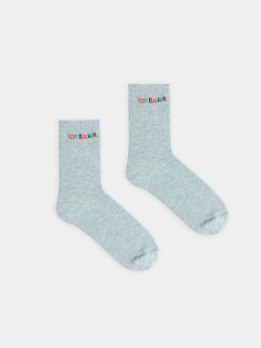 Носки Mark Formelle 107K-2821/24107K св.серый_меланж_рис.2821 - фото 4