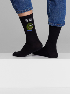 Носки Mark Formelle 107K-3027/24107K-2 черный_рис.3027 - фото 5