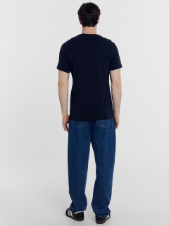 Футболка Mark Formelle 111774/24-4120П-5 т.синий_печать_Печать - фото 5