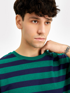Футболка Mark Formelle 111831/24-3673П-0 сине_зеленая_полоска - фото 5