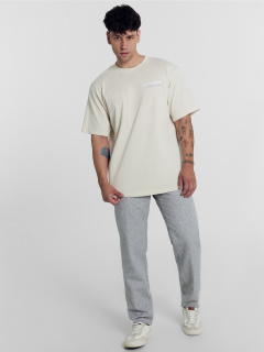 Футболка Mark Formelle 111846/24-3575П-0 белый_песок_печать2_1_сл_на_пол_1сл_вн_стор_спинки_3 - фото 4