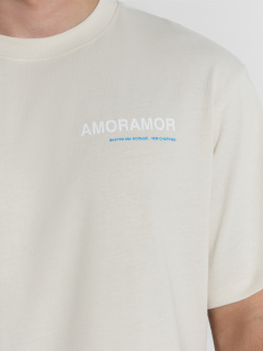 Футболка Mark Formelle 111846/24-3575П-0 белый_песок_печать2_1_сл_на_пол_1сл_вн_стор_спинки_3 - фото 5