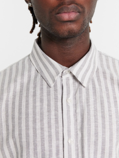 Рубашка Mark Formelle 111847/1/24-4491П-9 бело_серая_полоска - фото 1