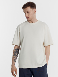 Футболка Mark Formelle 111882/24-3548Ц-0 белый_песок_печать_2_сложность_печать_на_детали_спин - фото 1