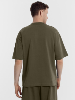 Футболка Mark Formelle 111883/24-3706П-0 т.полынь_печать_2_сл_на_пол_ТП_Д - фото 4