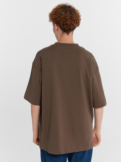 Футболка Mark Formelle 111883/24-4288П-0 табак_печать_3_сл_на_пол - фото 5