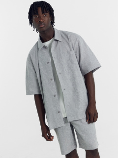 Рубашка Mark Formelle 111887/24-3831Ц-9 двухцветный_серый - фото 1