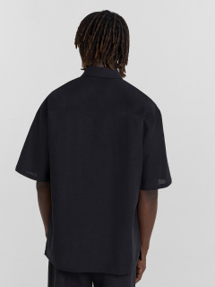 Рубашка Mark Formelle 111887/24-4948П-9 черный_печать_1_сл_на_пол_1сл_на_пол_1сл_на_кармане - фото 4