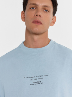 Футболка Mark Formelle 111892/24-3840П-0 туманно_голубой_печать_4_сл_на_пол_ТП - фото 5