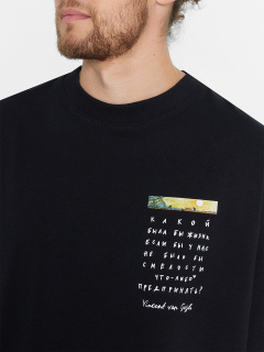 Футболка Mark Formelle 111892/24-3840П-0 черный_печать1_3_сл_на_пол_3_сл_на_спинке_ТП - фото 1