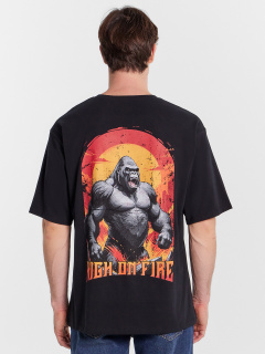 Футболка Mark Formelle 111925/24-4142П-5 черный_печать_Печать - фото 4