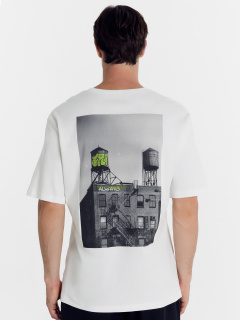 Футболка Mark Formelle 111925/24-4153П-2 белый_печать_Печать - фото 4