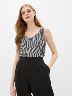 Топ Mark Formelle 112508/19-7143-9 черно_белая_геометрия - фото 5