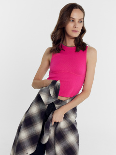 Топ Mark Formelle 112751/24-27314Ц-1 ярко_розовый - фото 1