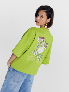 Футболка Mark Formelle 112769/24-26462П-0 т.цитрон_печать_1_сл_на_пол_4_сл_на_спинке - фото 4