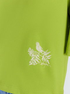 Футболка Mark Formelle 112769/24-26462П-0 т.цитрон_печать_1_сл_на_пол_4_сл_на_спинке - фото 5