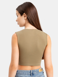 Топ Mark Formelle 112843/22/22712Ц-1 т.хаки - фото 5