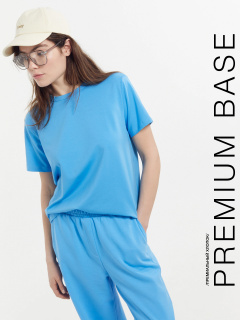 Футболка Mark Formelle 112948/22/25719Ц-6 лазурный - фото 1