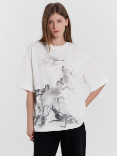 Футболка Mark Formelle 112961/24-29525П-0 белый_печать7_3_сл_на_пол_ТП - фото 4