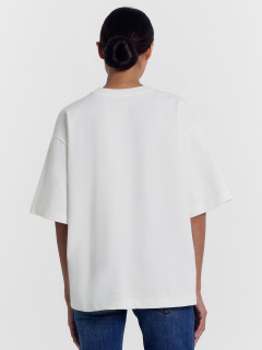 Футболка Mark Formelle 112961/24-29525П-0 св.молочный_печать_1_сл_на_пол - фото 4