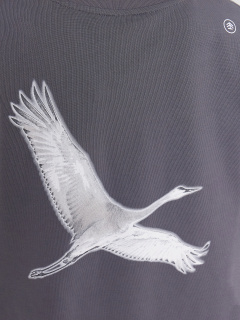 Футболка Mark Formelle 112961/24-29525П-0 серый_туман_печать_Печать - фото 5