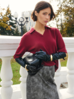 Джемпер Mark Formelle 112980/24-29946Ц-2 вишня - фото 5