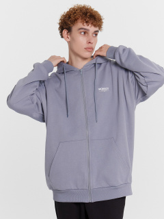 Толстовка Mark Formelle 121174/24-4410П-7(3) сизый_печать_1_сл_на_пол_1сл_на_спинке - фото 1