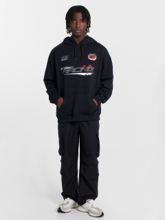 Худи Mark Formelle 121927/24-4405П-7(3) черный_печать_1_сл_на_пол - фото 1