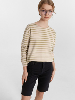 Джемпер Mark Formelle 122768/24-33977П-0 полоска_на_жемчужном - фото 5