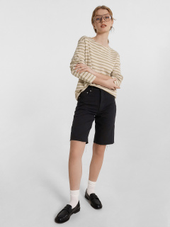 Джемпер Mark Formelle 122768/24-33977П-0 полоска_на_жемчужном - фото 1