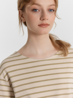 Джемпер Mark Formelle 122768/24-33977П-0 полоска_на_жемчужном - фото 4