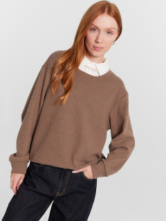 Джемпер Mark Formelle 122888/24-30233Ц-26 кофейный_меланж_5364_D - фото 1