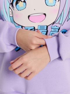 Худи Mark Formelle 127921/24-31036П-7П св.лаванда_печать_3_сл_на_пол - фото 5