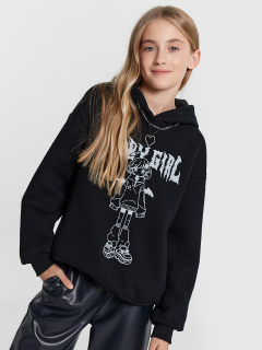 Худи Mark Formelle 127921/24-31036П-7П черный_печать_2_сл_на_пол - фото 1