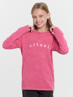 Лонгслив Mark Formelle 127931/24-ОБР29571П-0 ACID_WASH_французская_роза_печать_009.2Д_Эйсид - фото 4