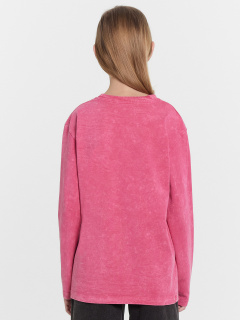 Лонгслив Mark Formelle 127931/24-ОБР29571П-0 ACID_WASH_французская_роза_печать_009.2Д_Эйсид - фото 5