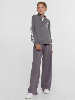 Толстовка Mark Formelle 127932/24-29355П-7 темно_серый_печать_2_сл_на_ЛВ_дет_пер_1сл_на_ЛВ_рук - фото 2