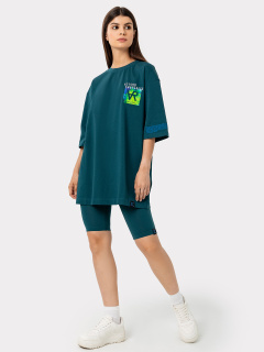 Шорты Mark Formelle 132284/22/20414П-5 сосна_печать_1_сл_на_ПР_дет_ДК - фото 2