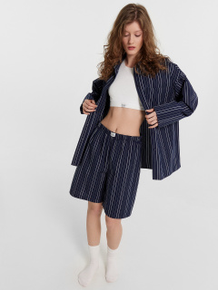 Шорты Mark Formelle 132296/24-32098ПП-9 белая_полоска_на_море_декор - фото 2