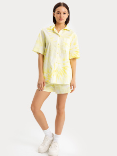 Шорты Mark Formelle 132334/22/22826П-9 желтый_тай_дай_на_белом - фото 2