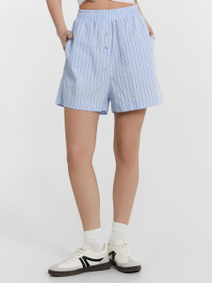 Шорты Mark Formelle 132366/24-32797П-9 широкая_голубая_полоска - фото 5