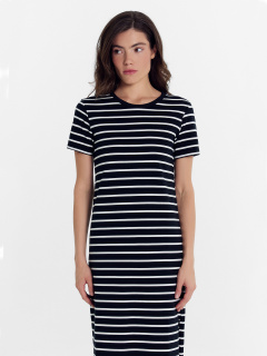 Платье Mark Formelle 152402/24-25986П-7 черно_белая_полоска - фото 5