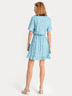 Платье Mark Formelle 152493/22/22301П-9 цветочки_на_я.синем - фото 3