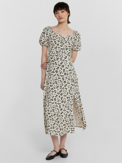 Платье Mark Formelle 152504/24-27338П-9 листики_на_молочном - фото 2