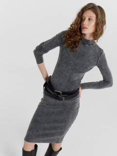 Платье Mark Formelle 152520/24-ОБР29541Ц-1 черный_янтарь_009.2_3П_Эйсид - фото 1