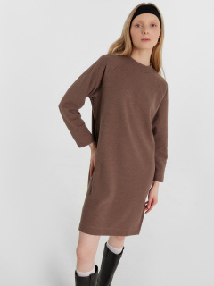 Платье Mark Formelle 152546/24-30234Ц-26 кофейный_меланж_5364_D - фото 1