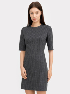 Платье Mark Formelle 152548/22/21038П-4 серая_елочка - фото 1