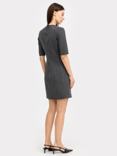 Платье Mark Formelle 152548/22/21038П-4 серая_елочка - фото 2