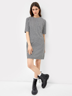 Платье Mark Formelle 152548/22/21038П-4 черно_белая_пепита - фото 1